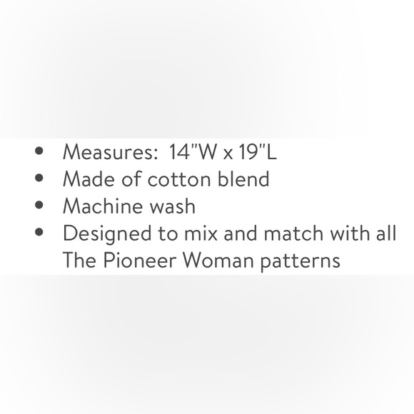 🌺 New Pioneer Woman Sweet Romance Blossom Placemats, Set of 2 - Picture 2 of 9